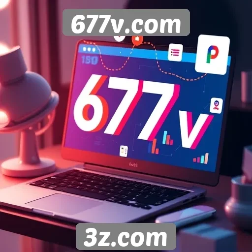 Estratégias de marketing digital no site 677v.com